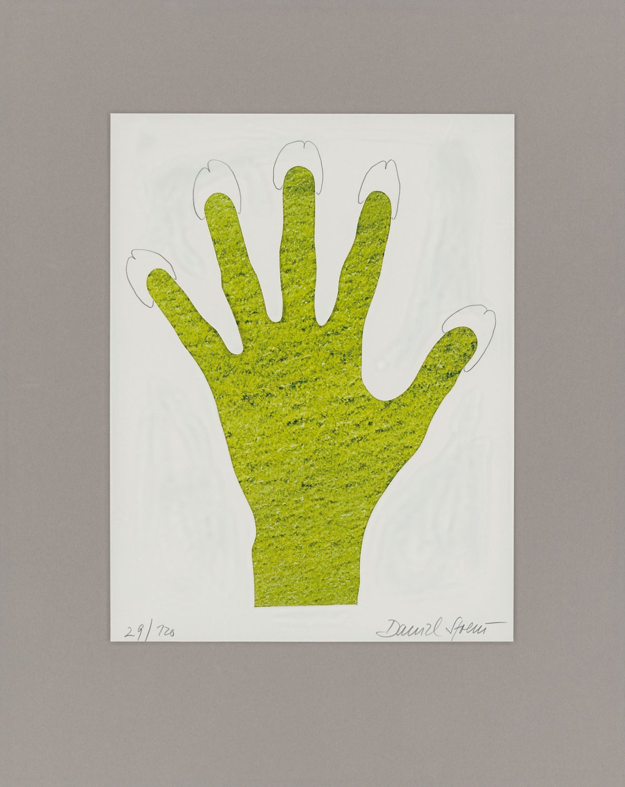 Auf diesem Bild ist das folgende Kunstwerk zu sehen: Daniel Spoerri. „Onan“. 1985.