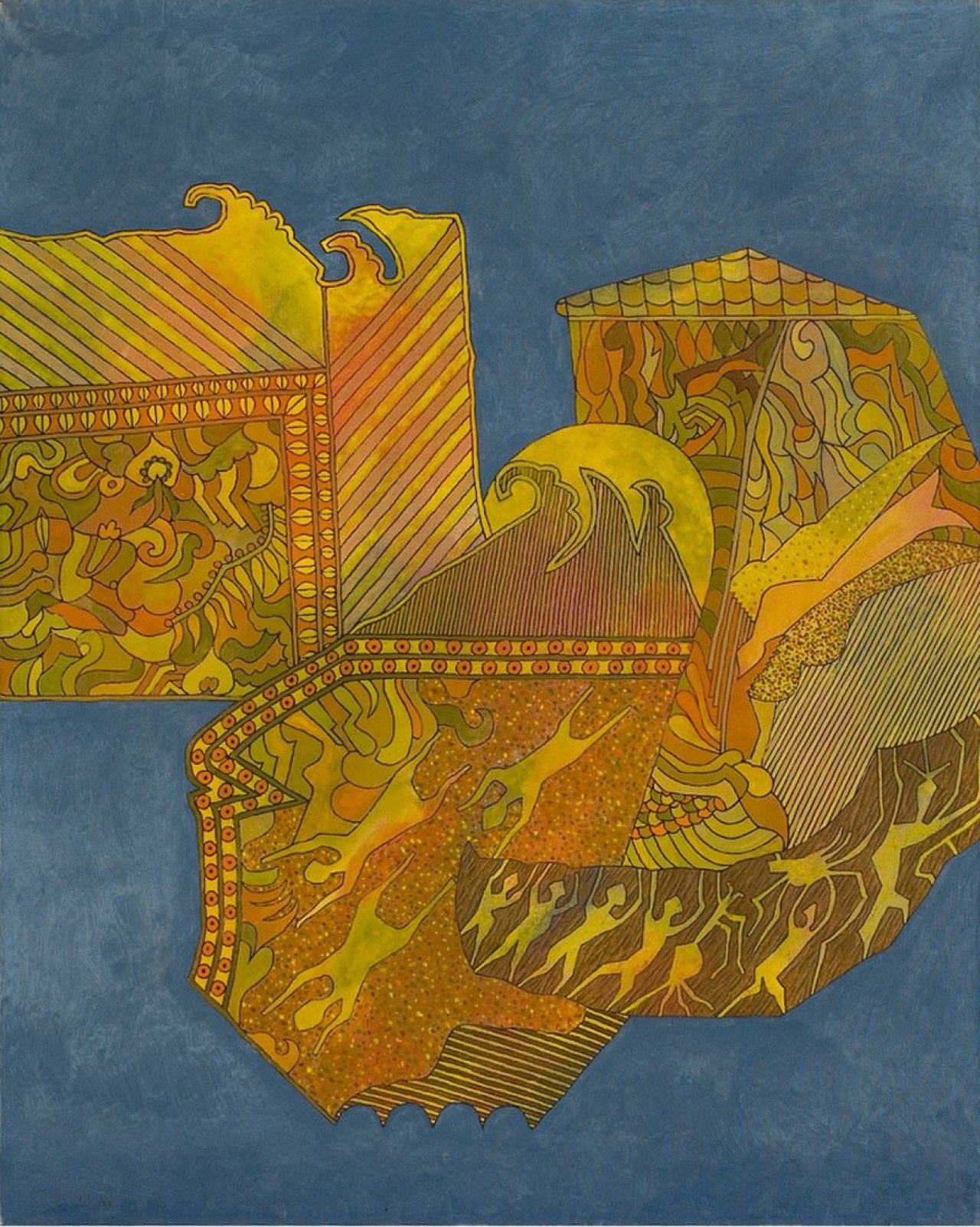 Catalog image of „Mondtempel“. 1971