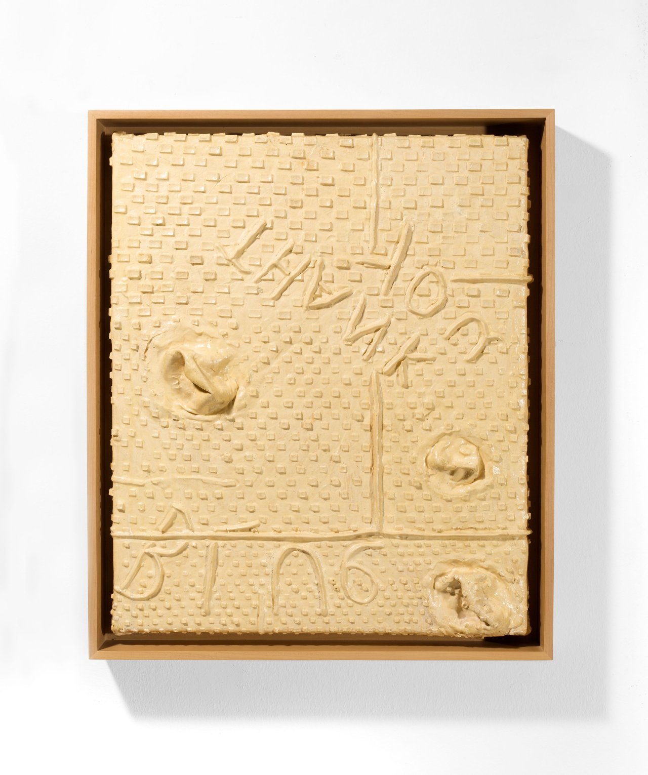 Auf diesem Bild ist das folgende Kunstwerk zu sehen: Martin Kippenberger. Ohne Titel (Thank you Blue). 1991.