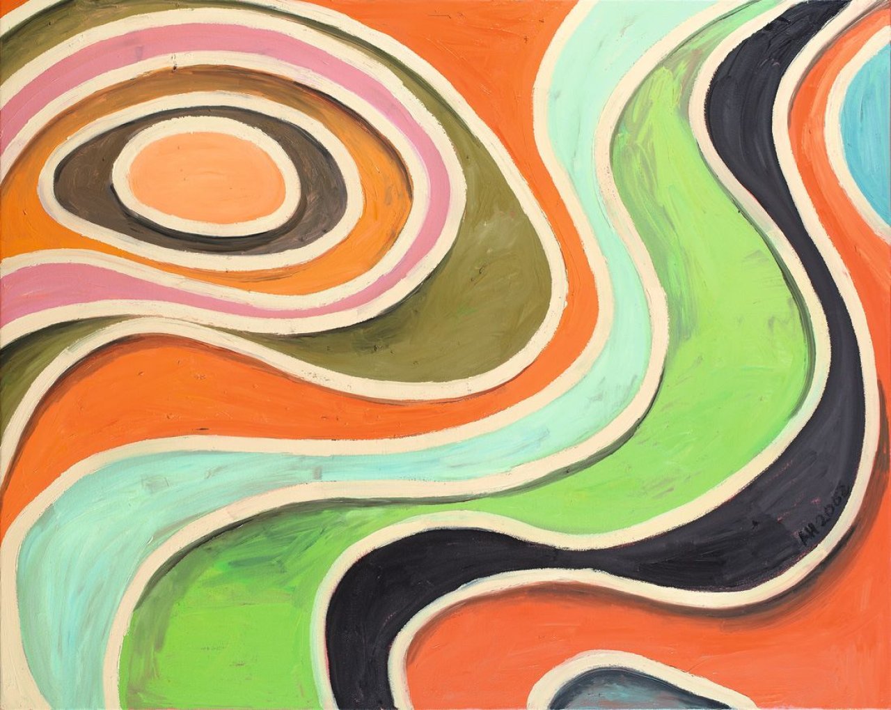 This picture shows the following artwork: Anton Henning. „Interieur No. 159“. 2002.