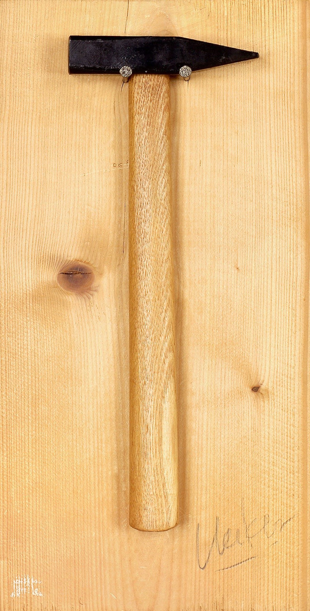 Auf diesem Bild ist das folgende Kunstwerk zu sehen: Günther Uecker. „Do it Yourself“. 1968/69.