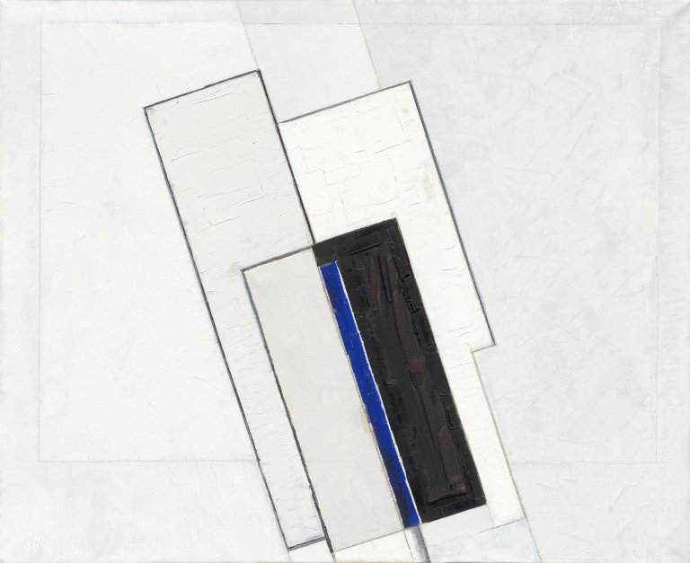 Auf diesem Bild ist das folgende Kunstwerk zu sehen: Heinrich Siepmann. „B 9/1987“. 1987.
