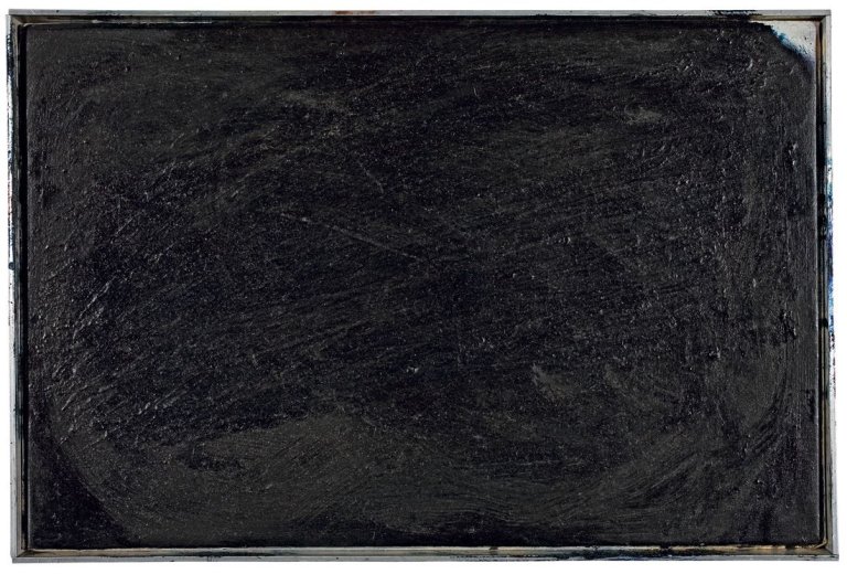 Auf diesem Bild ist das folgende Kunstwerk zu sehen: Arnulf Rainer. Ohne Titel. 1958/68.