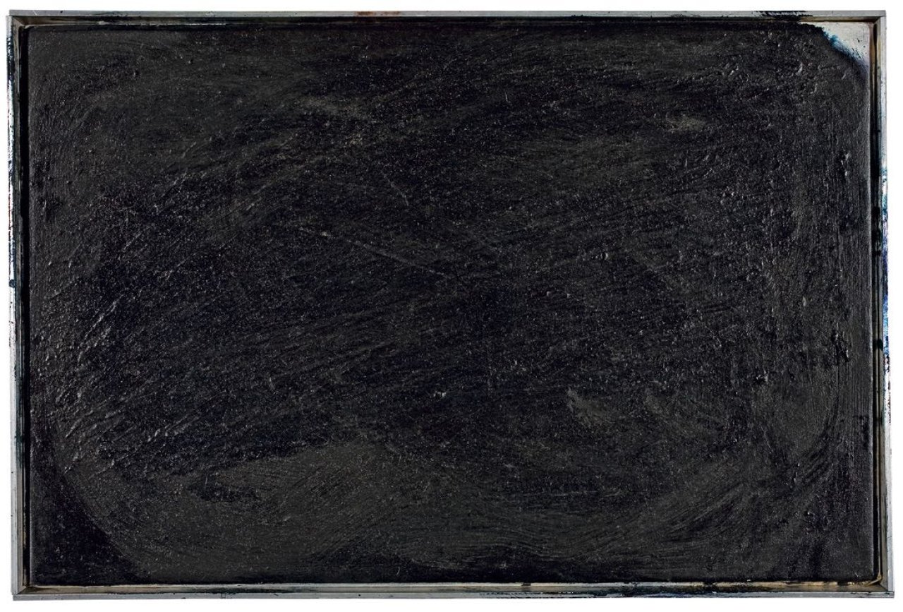 Auf diesem Bild ist das folgende Kunstwerk zu sehen: Arnulf Rainer. Ohne Titel. 1958/68.