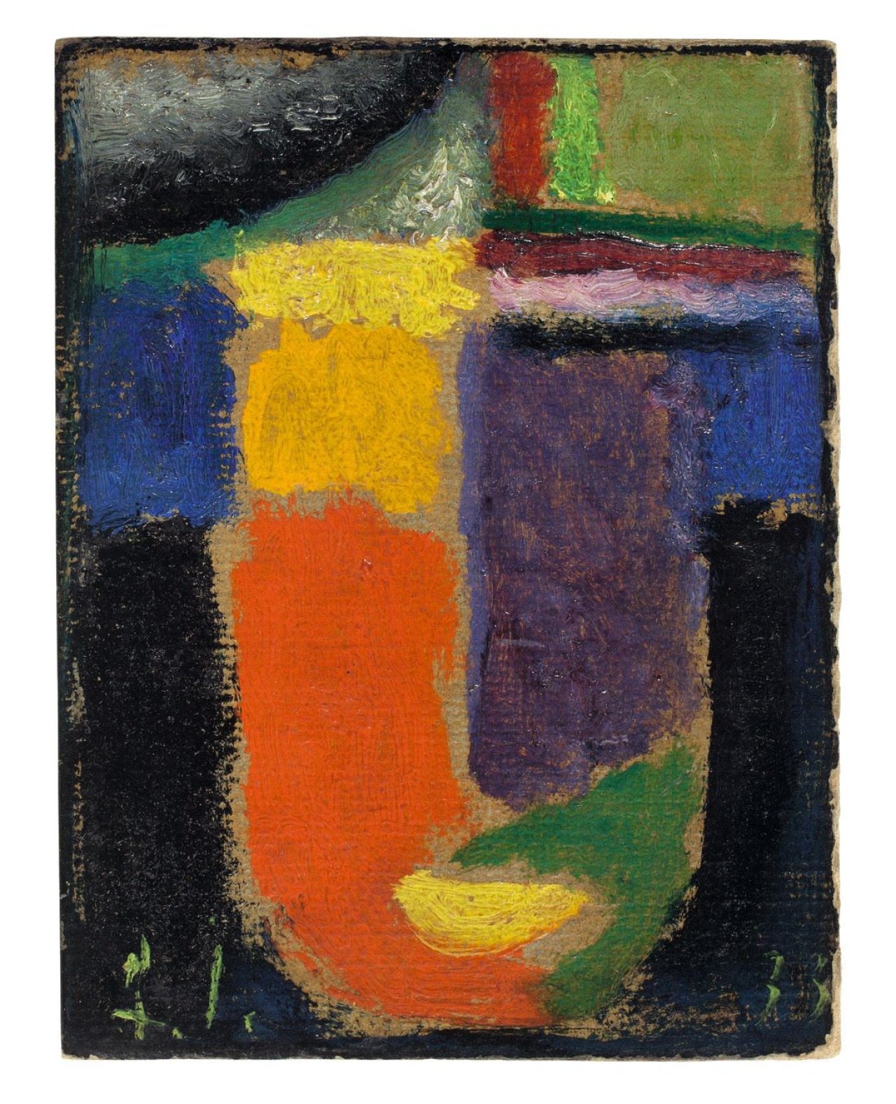 Auf diesem Bild ist das folgende Kunstwerk zu sehen: Alexej von Jawlensky. „Abstrakter Kopf“. 1933.