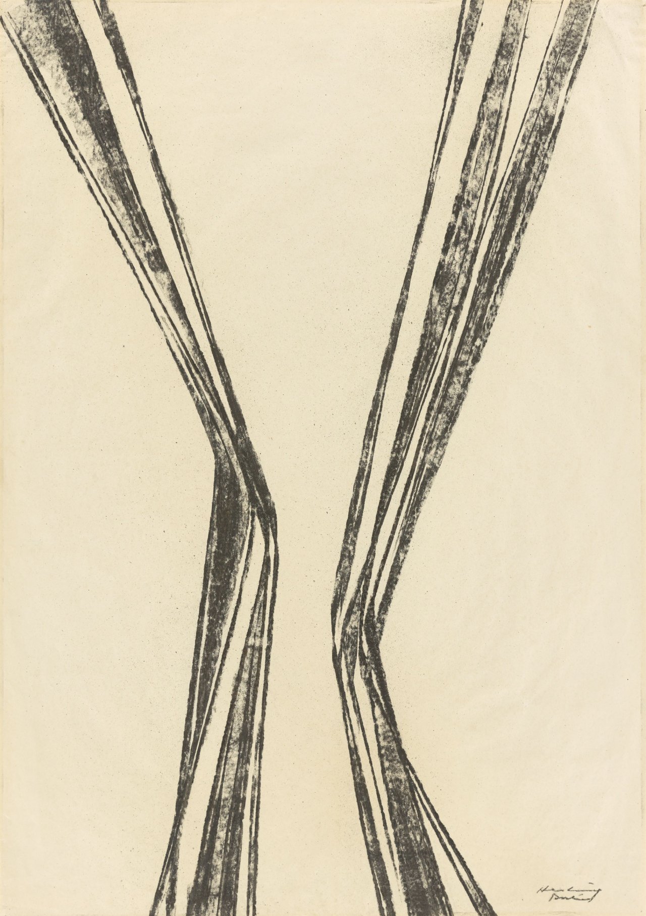 This picture shows the following artwork: Karl Hartung. „Komposition“. Circa 1955.
