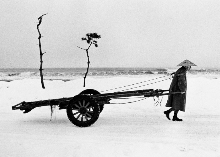 Auf diesem Bild ist das folgende Kunstwerk zu sehen: Kiichi Asano. „Himi“, aus der Serie „Snow Country“. 1956.