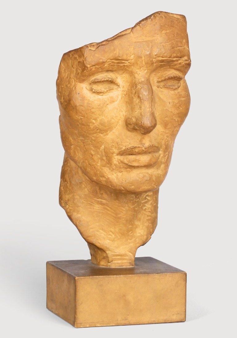 Auf diesem Bild ist das folgende Kunstwerk zu sehen: Renée Sintenis. „Selbstporträt“. 1933.