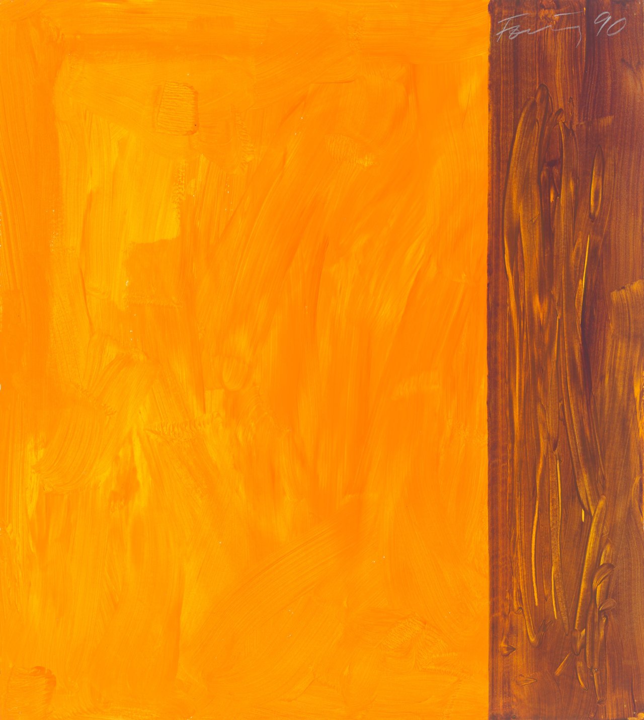 This picture shows the following artwork: Günther Förg. Untitled. 1990.