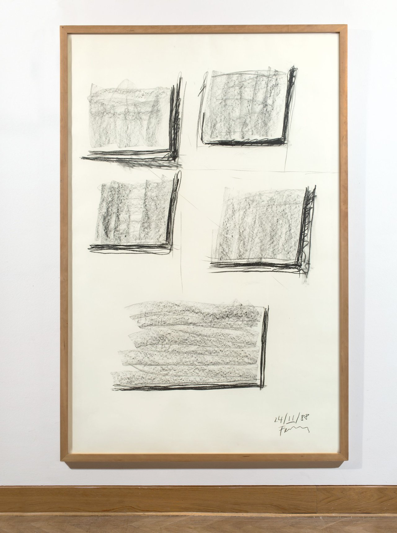 Auf diesem Bild ist das folgende Kunstwerk zu sehen: Günther Förg. Ohne Titel. 1988.