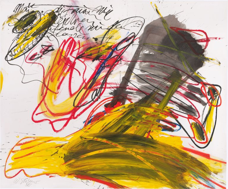 Auf diesem Bild ist das folgende Kunstwerk zu sehen: Walter Stöhrer. Ohne Titel. 1986.