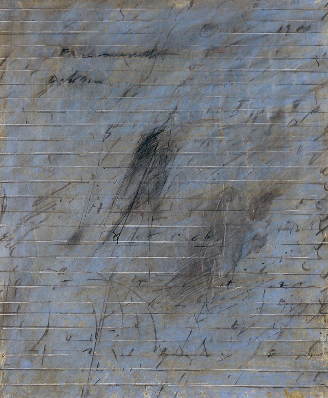 This picture shows the following artwork: Karl Fred Dahmen. ohne Titel. 1980.