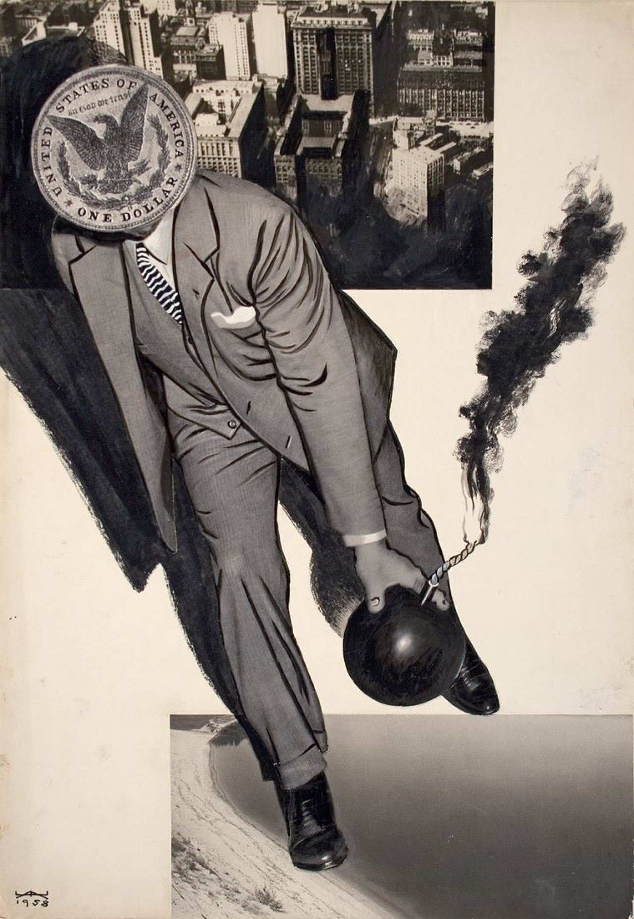 Catalog image of Stoppt die kriminelle Aggression.. 1958