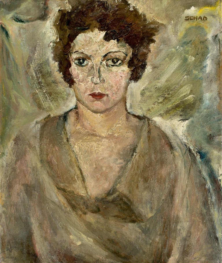 Auf diesem Bild ist das folgende Kunstwerk zu sehen: Christian Schad. „Suzy“. 1917.