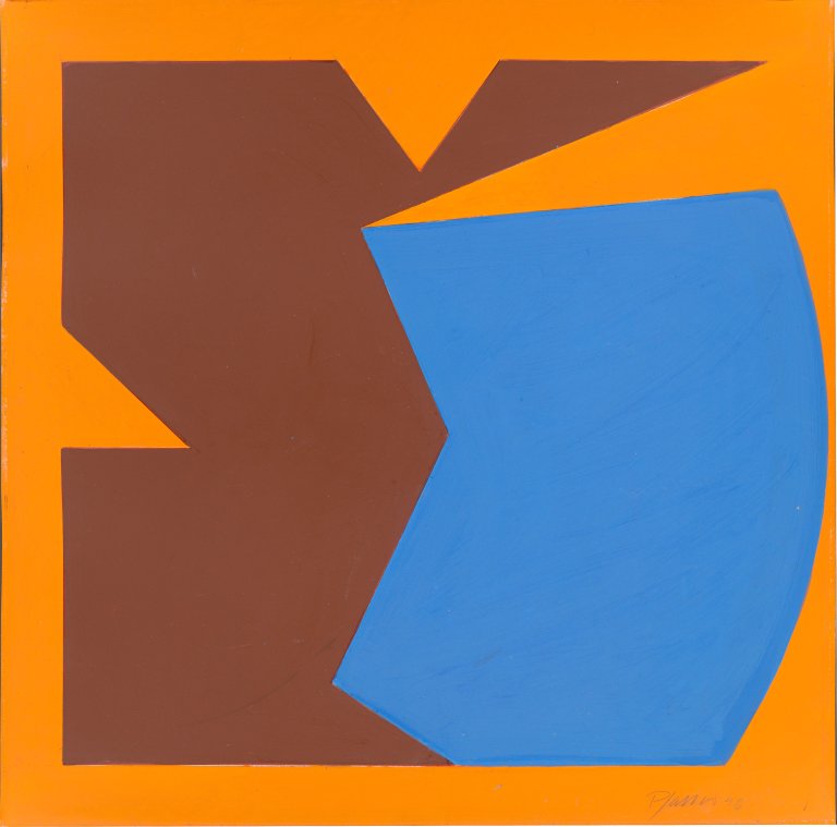 Auf diesem Bild ist das folgende Kunstwerk zu sehen: Georg Karl Pfahler. Ohne Titel. 1990.