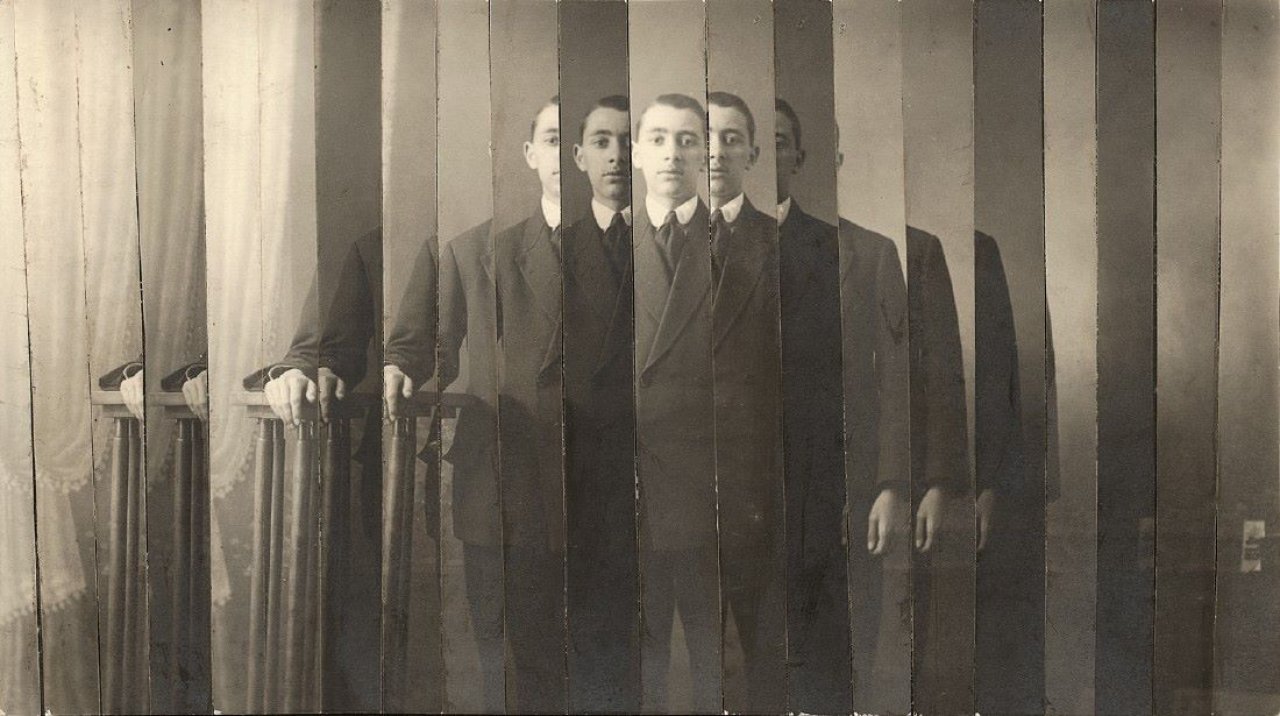 Auf diesem Bild ist das folgende Kunstwerk zu sehen:  Anonym. Ohne Titel (Selbstportrait, Ungarn). 1920er Jahre.