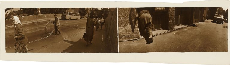 Auf diesem Bild ist das folgende Kunstwerk zu sehen: Boris Mikhailov. Ohne Titel, aus der Serie „By the Ground“. 1991.
