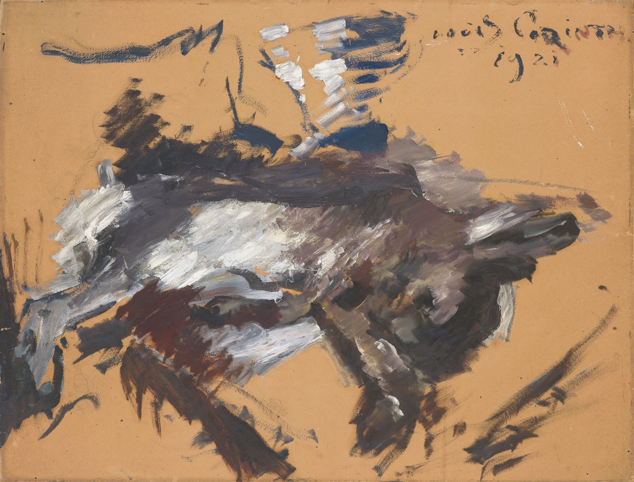 This picture shows the following artwork: Lovis Corinth. ”Der Hase”. 1921.