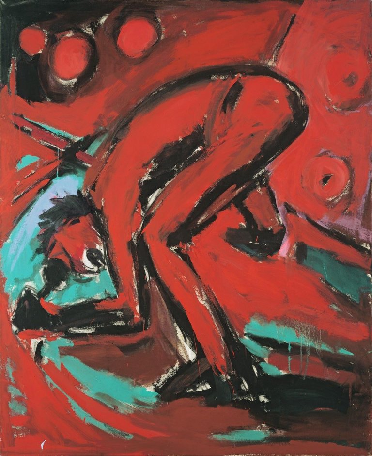 Auf diesem Bild ist das folgende Kunstwerk zu sehen: Helmut Middendorf. „Stage“. 1981.