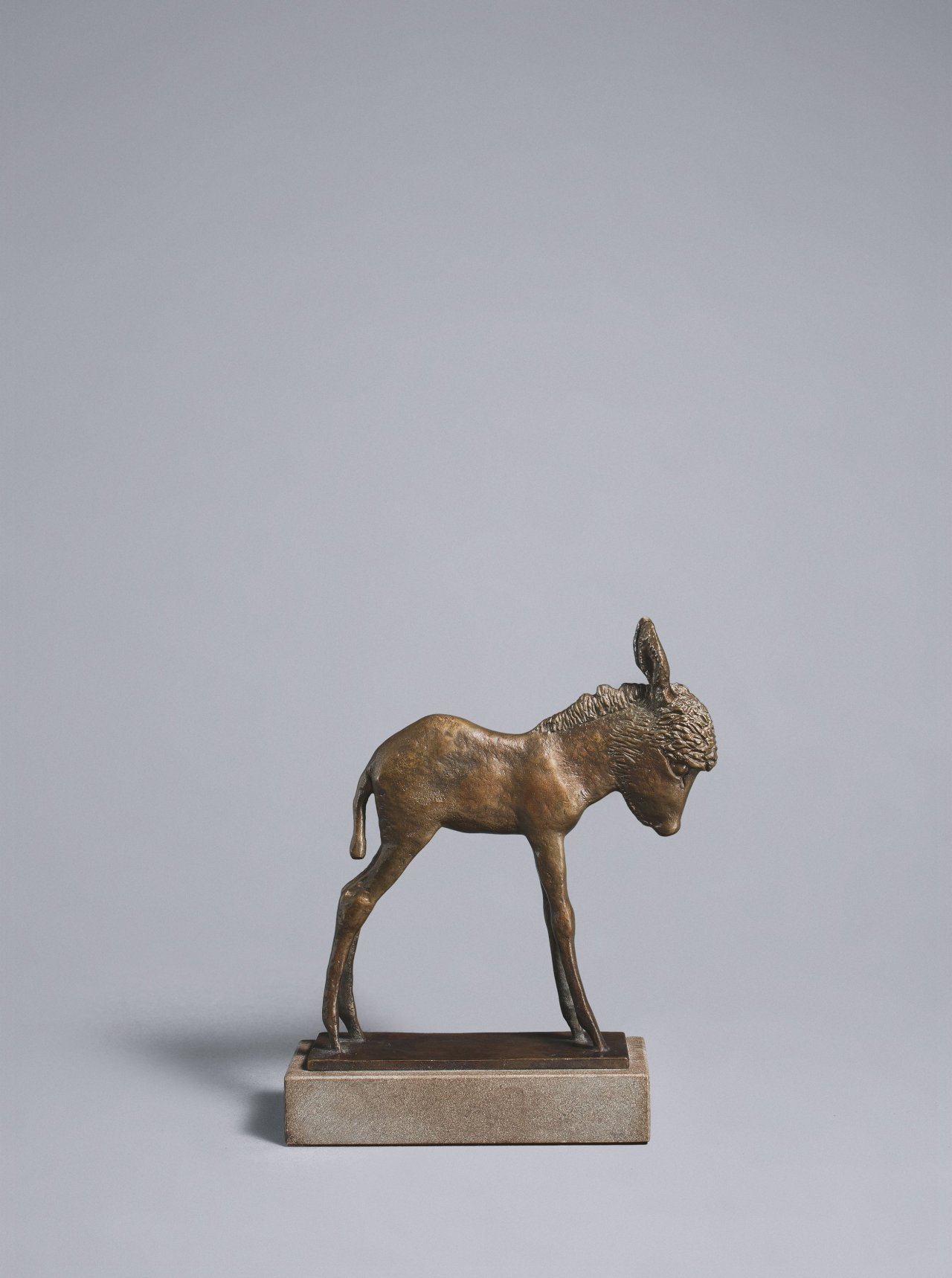 This picture shows the following artwork: Renée Sintenis. ”Zwergesel”. 1925.