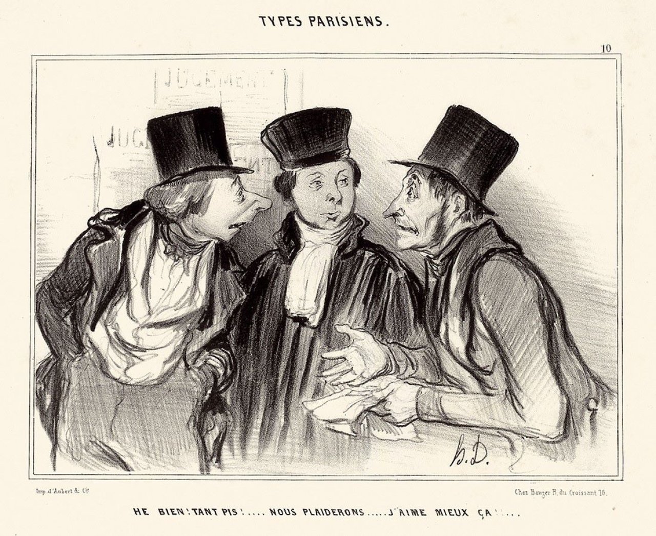 Auf diesem Bild ist das folgende Kunstwerk zu sehen: Honoré Daumier. Konvolut.