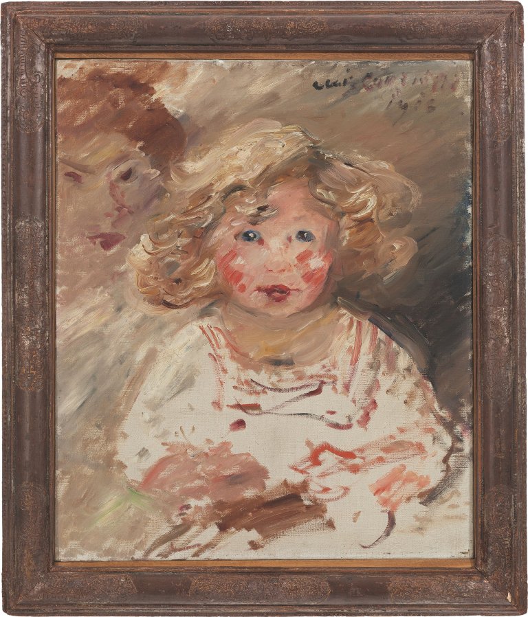 This picture shows the following artwork: Lovis Corinth. ”Erika”. 1916.