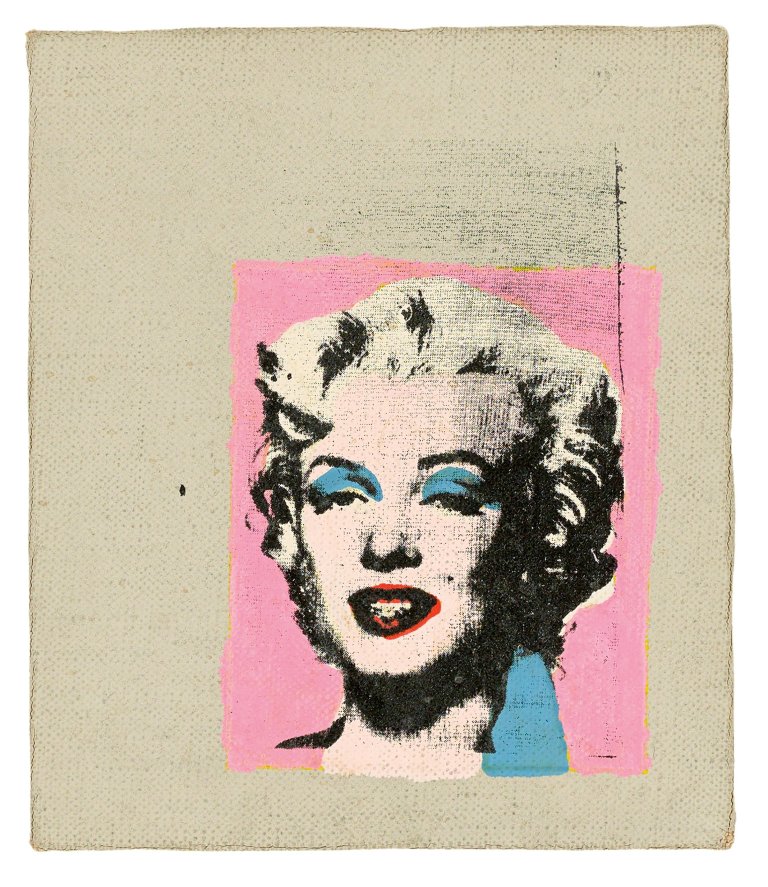 Auf diesem Bild ist das folgende Kunstwerk zu sehen: Richard Pettibone. Andy Warhol „Marilyn“. 1978.