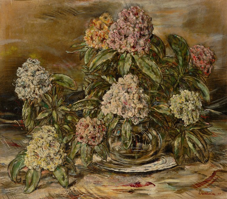 Auf diesem Bild ist das folgende Kunstwerk zu sehen: Gert Heinrich Wollheim. „Rhododendron“. 1935.