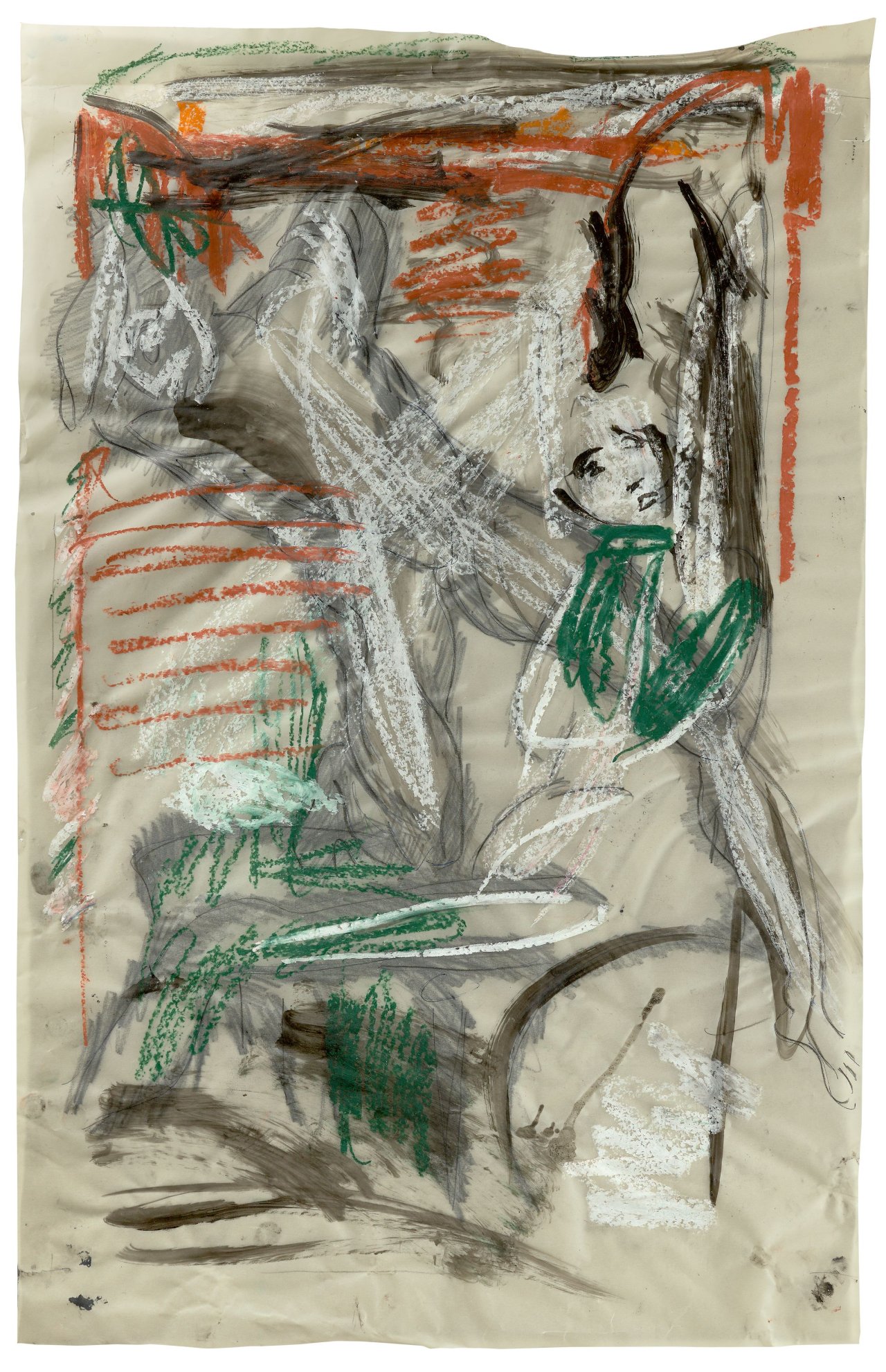 Auf diesem Bild ist das folgende Kunstwerk zu sehen: Per Kirkeby. Ohne Titel. 1979.