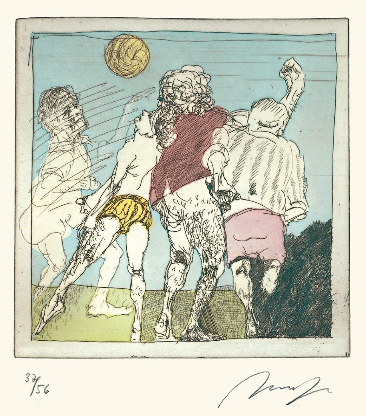 Auf diesem Bild ist das folgende Kunstwerk zu sehen: Max Liebermann. „Allee“. 1926.