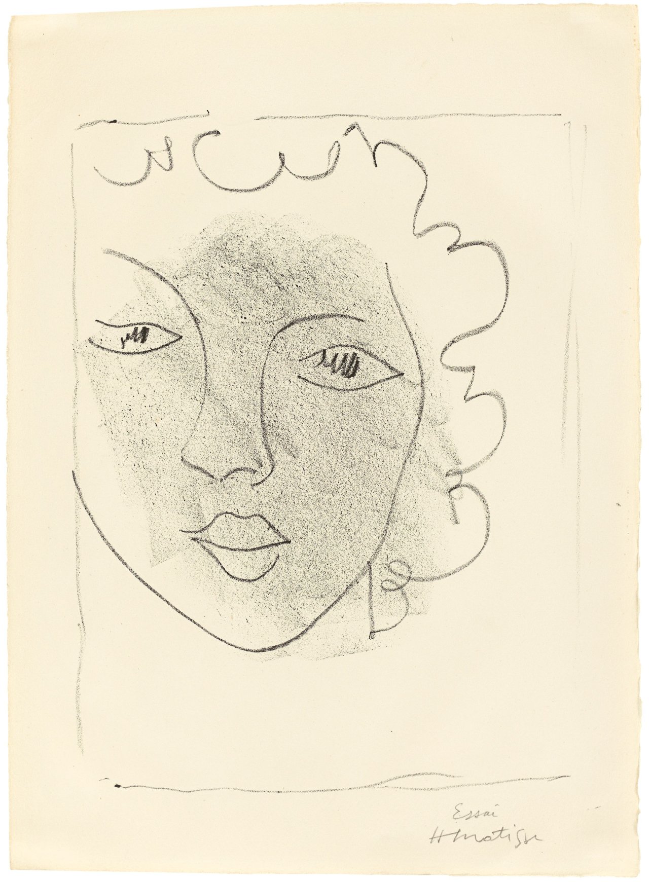 This picture shows the following artwork: Henri Matisse. „Haitienne“. 1945.