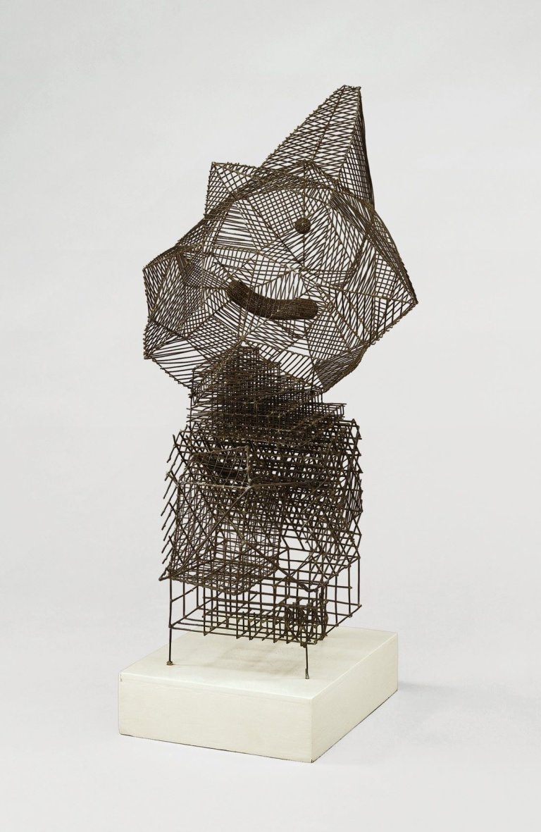 Auf diesem Bild ist das folgende Kunstwerk zu sehen: Günter Haese. „Eremit / Der Einsiedler“. 1963/64.
