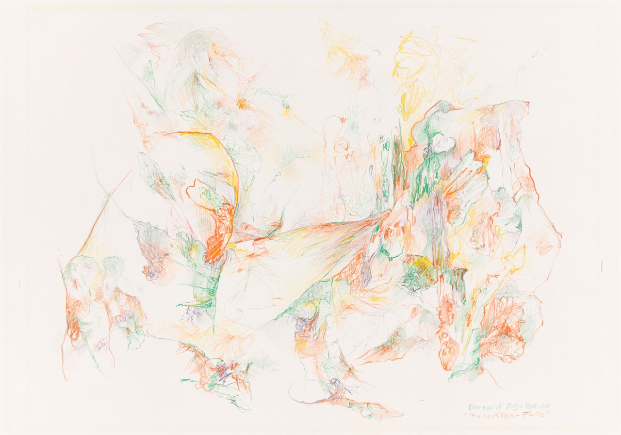 This picture shows the following artwork: Bernard Schultze. ”Insekten-Falle”. 1988.