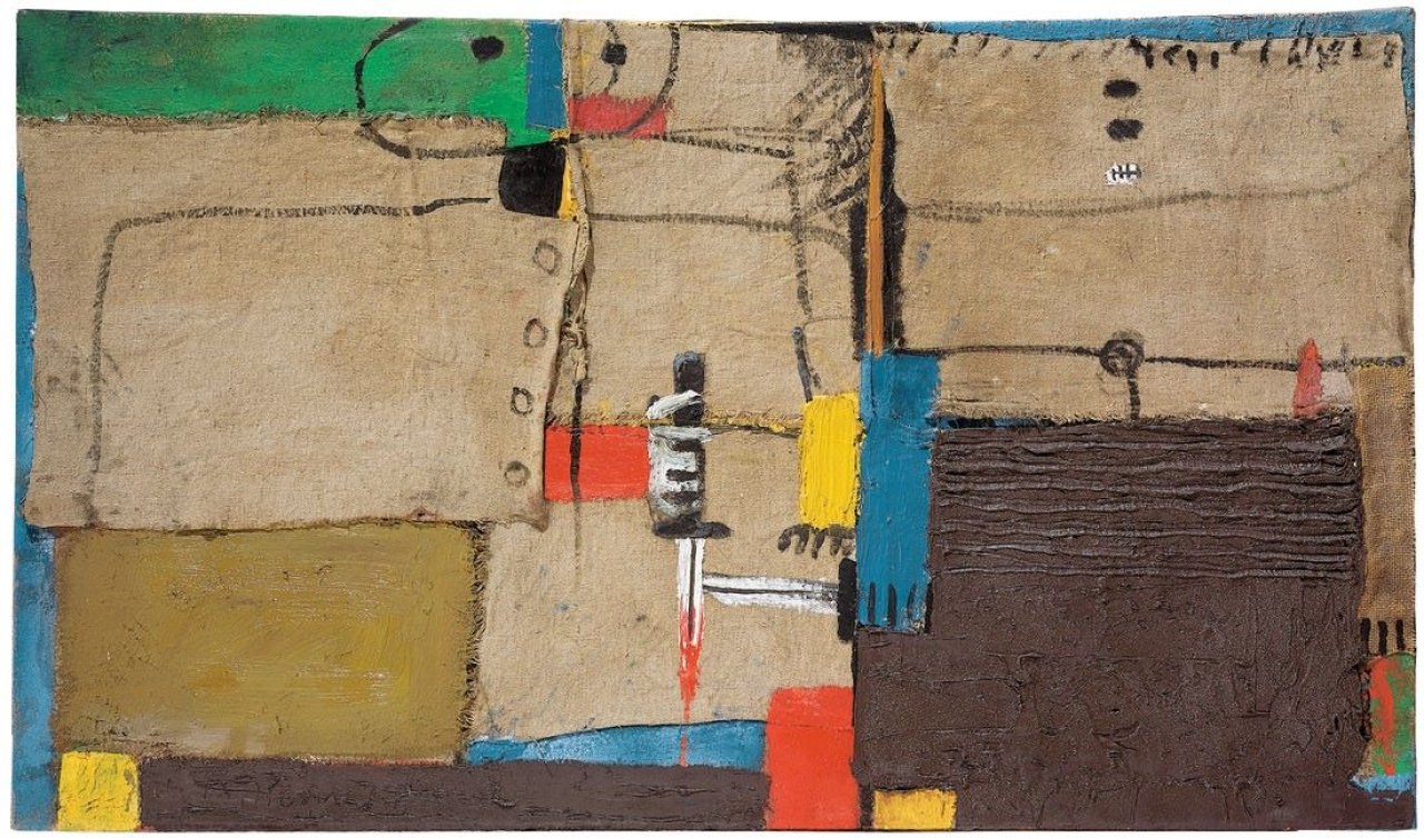 This picture shows the following artwork: Heimrad Prem. „Messerstecher“. 1974.