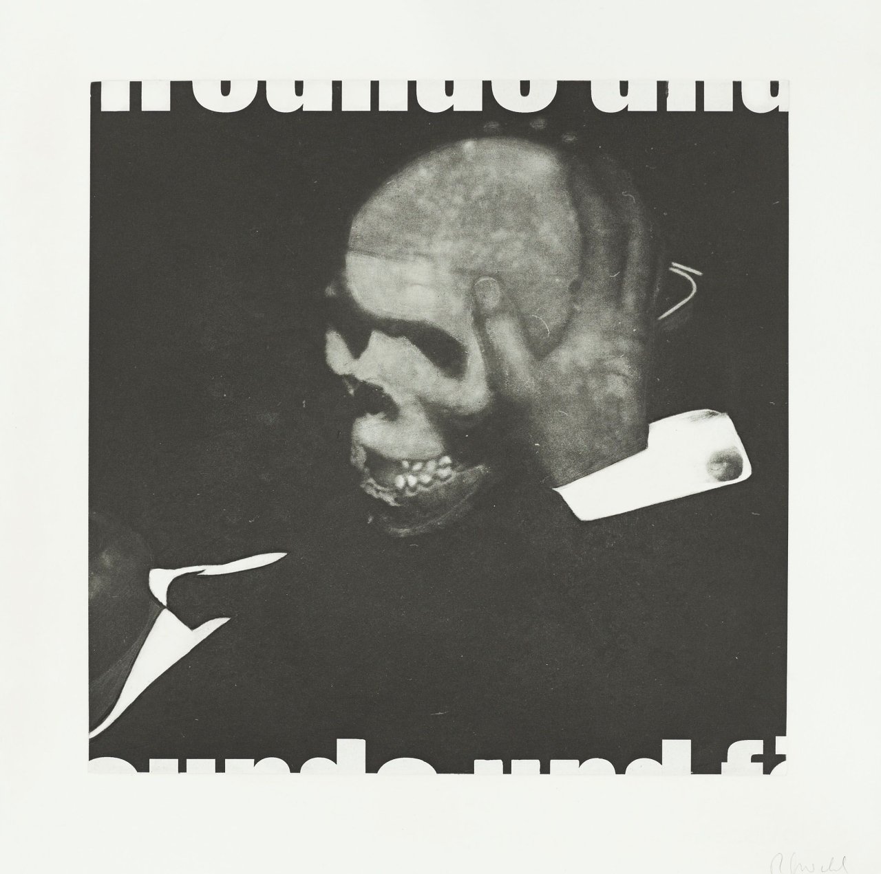 Auf diesem Bild ist das folgende Kunstwerk zu sehen: Rosemarie Trockel. „Für Freunde und Förderer“. 2004.