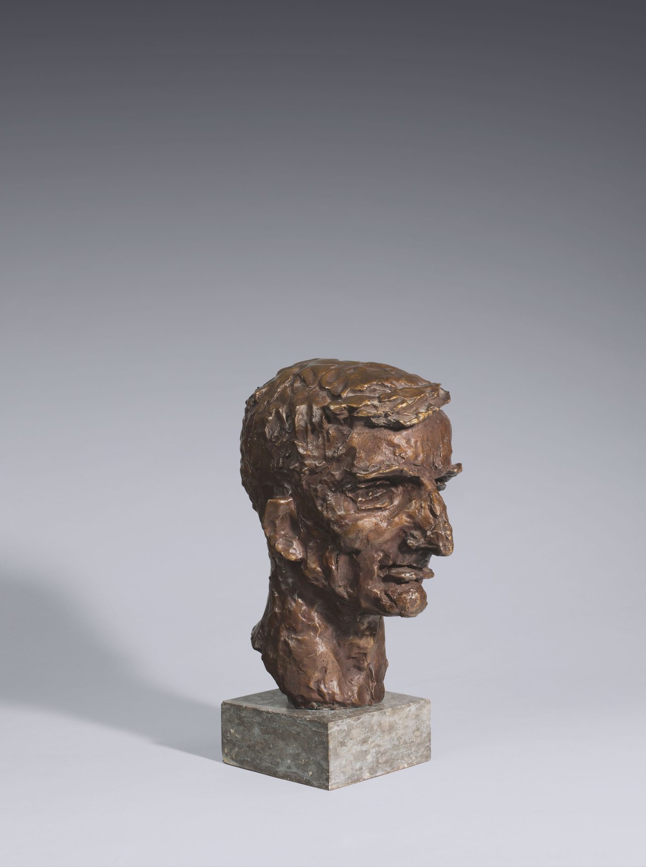This picture shows the following artwork: Renée Sintenis. ”Portrait Joachim Ringelnatz”. 1923.