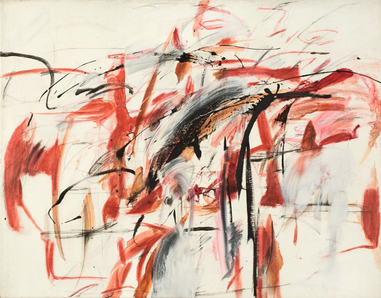 Auf diesem Bild ist das folgende Kunstwerk zu sehen: Peter Brüning. „Ohne Titel“. Um 1961.