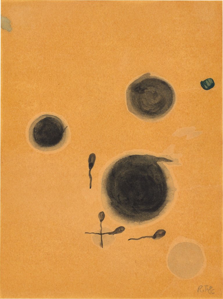 Auf diesem Bild ist das folgende Kunstwerk zu sehen: Rosemarie Trockel. Ohne Titel. 1986.