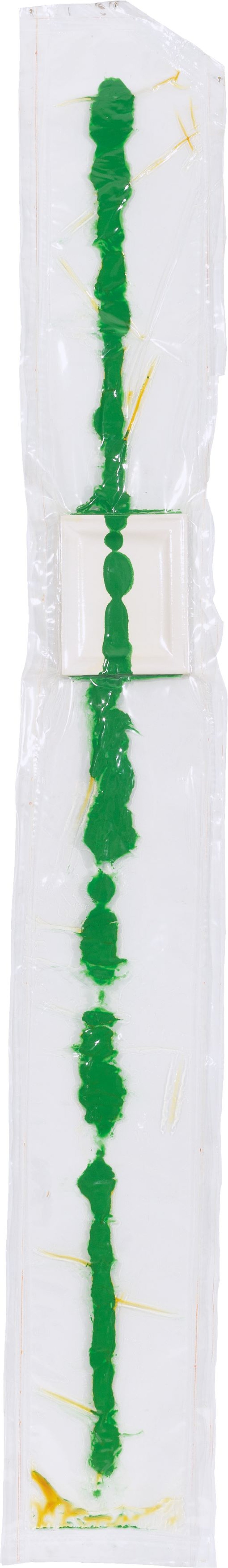 Auf diesem Bild ist das folgende Kunstwerk zu sehen: Analia Saban. Green Line. 2006.