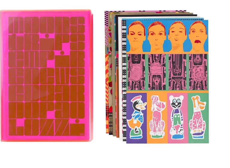 Auf diesem Bild ist das folgende Kunstwerk zu sehen: Eduardo Paolozzi. „Moonstrips Empire News“. 1967.