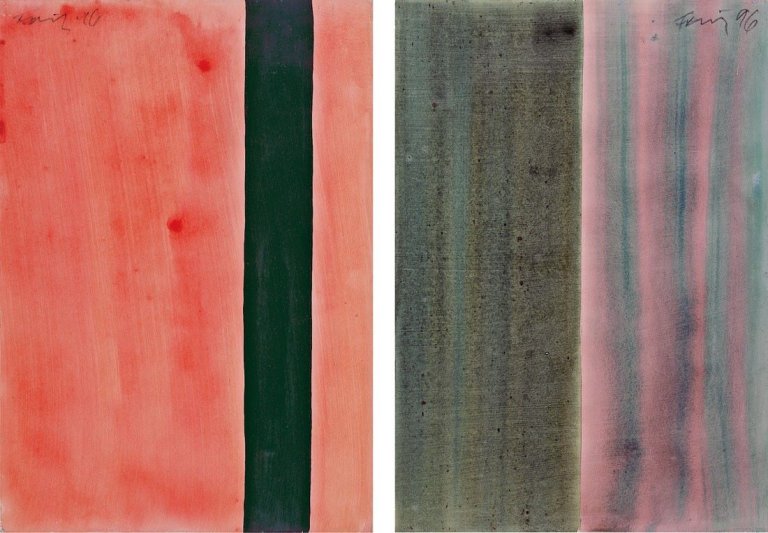 Auf diesem Bild ist das folgende Kunstwerk zu sehen: Günther Förg. Ohne Titel. 1996.