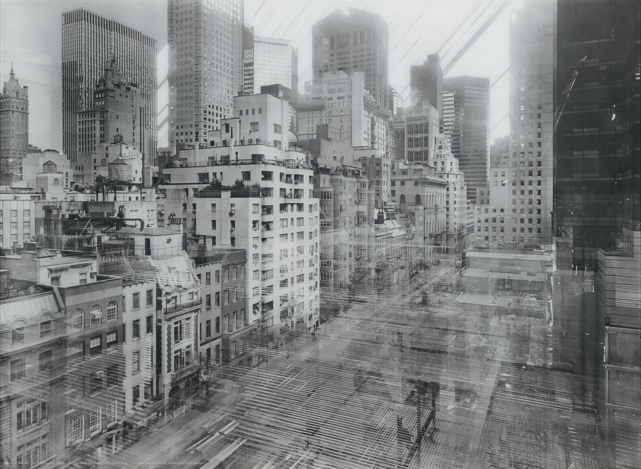 This picture shows the following artwork: Michael Wesely. 9.8.2001 – 2.5.2003. The Museum of Modern Art, New York for the Horace W. Goldsmith Foundation. 2001–2003.