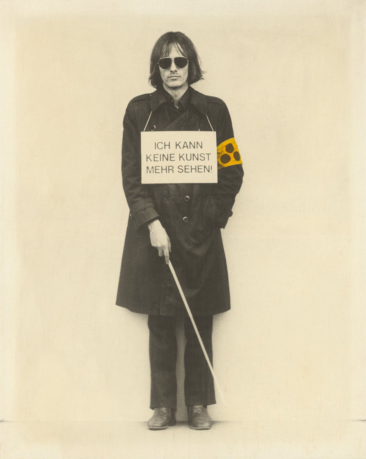 Catalog image of „Ich kann keine Kunst mehr sehen!“. 1975/2002