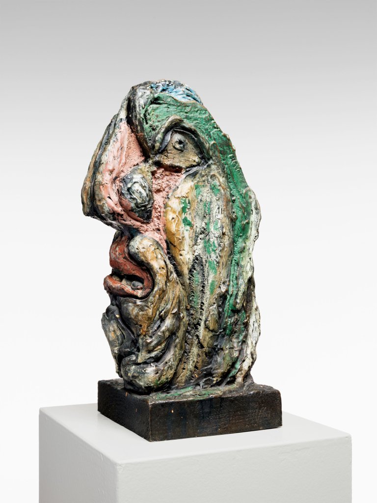 Auf diesem Bild ist das folgende Kunstwerk zu sehen: Markus Lüpertz. Il Principe, aus der Serie „Bürger von Florenz“. 1983.