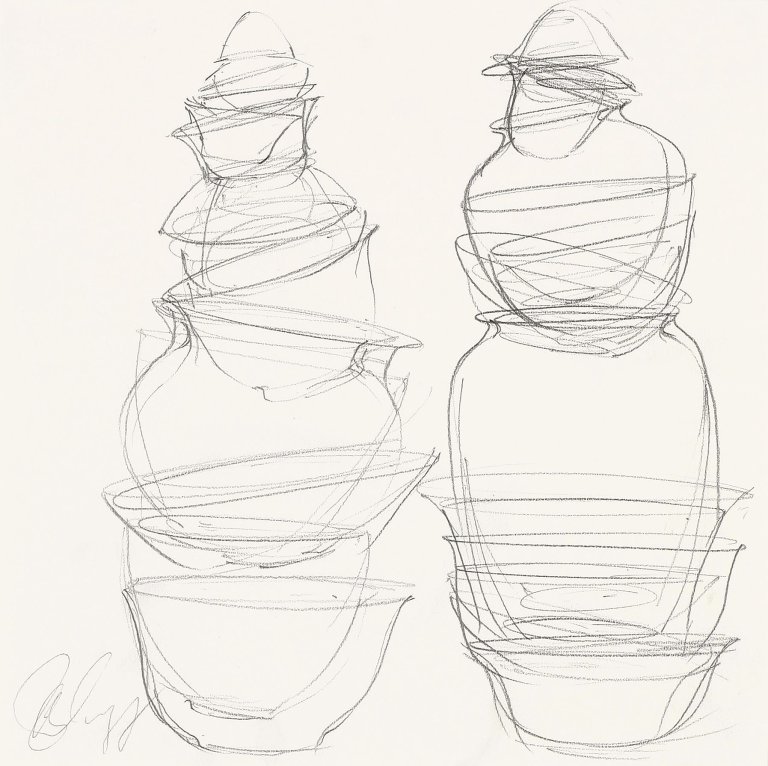 Auf diesem Bild ist das folgende Kunstwerk zu sehen: Tony Cragg. Ohne Titel. 1997.