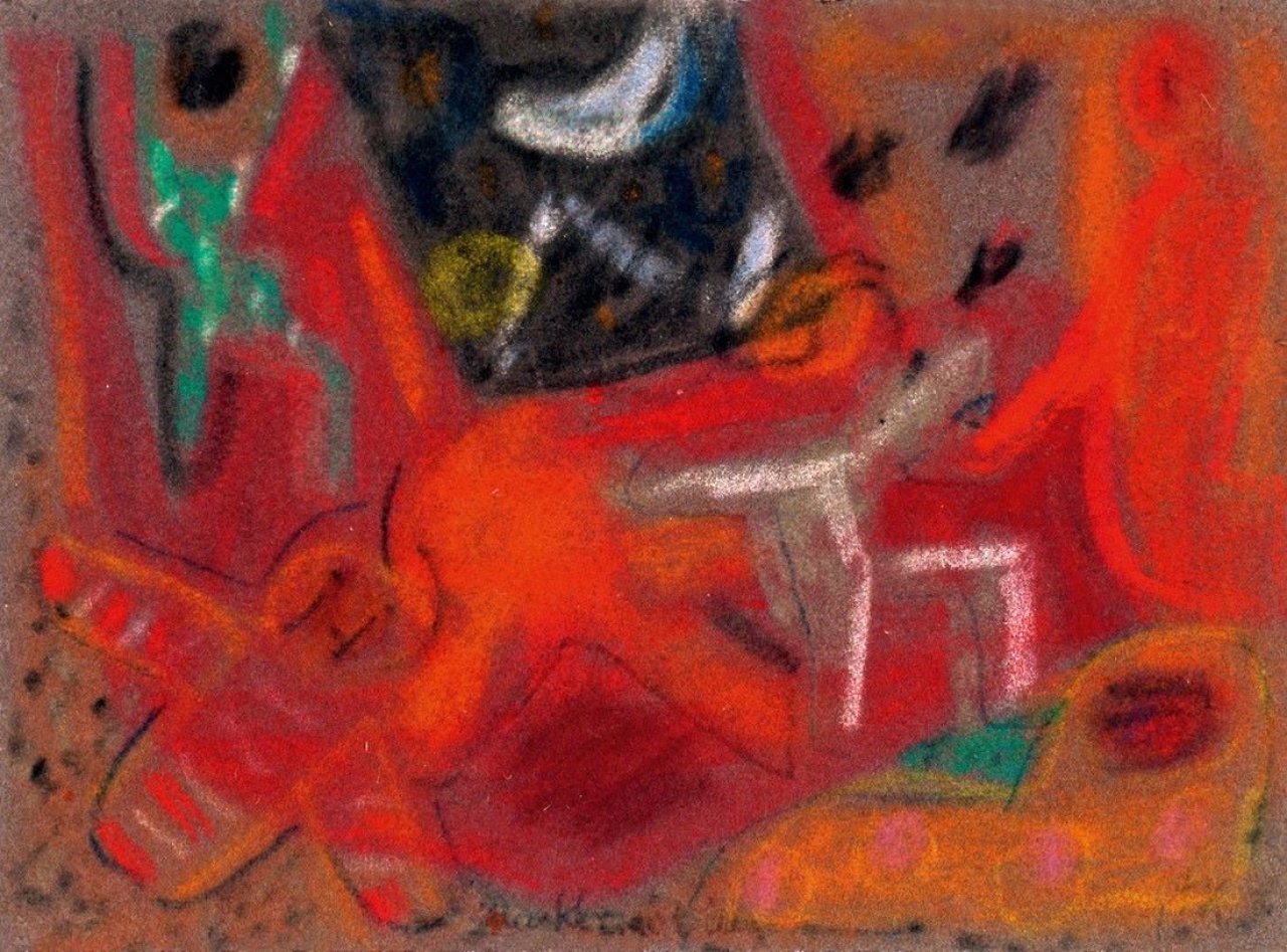 Auf diesem Bild ist das folgende Kunstwerk zu sehen: Ida Kerkovius. Ohne Titel.