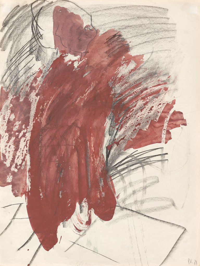 Auf diesem Bild ist das folgende Kunstwerk zu sehen: Per Kirkeby. Ohne Titel. 1981.