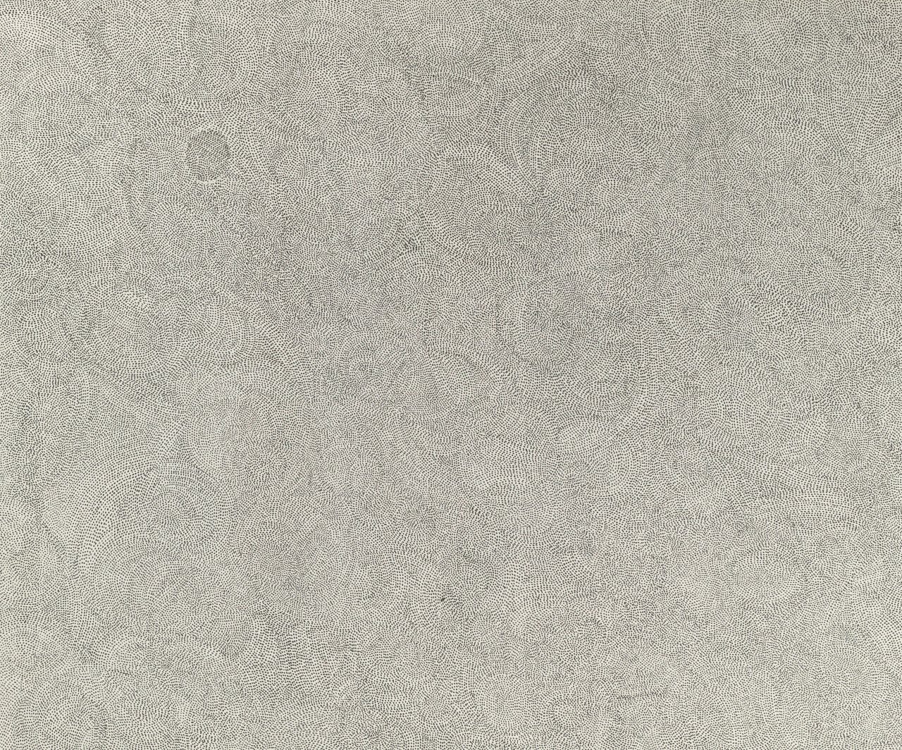 Auf diesem Bild ist das folgende Kunstwerk zu sehen: Chris Ofili. „----“. 1995.