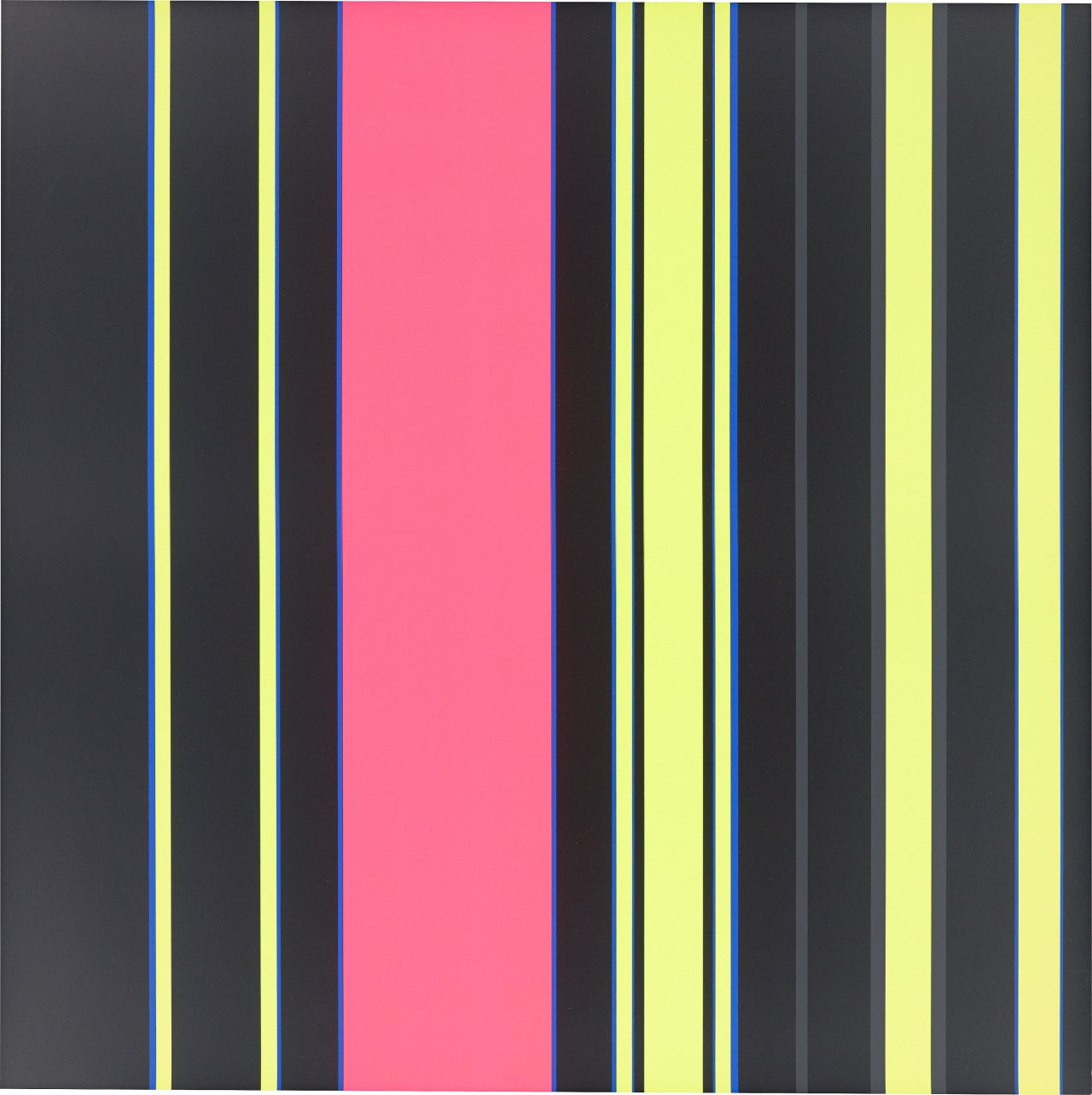 Auf diesem Bild ist das folgende Kunstwerk zu sehen: Günter Fruhtrunk. „Exzentrische Mitte“. 1971.