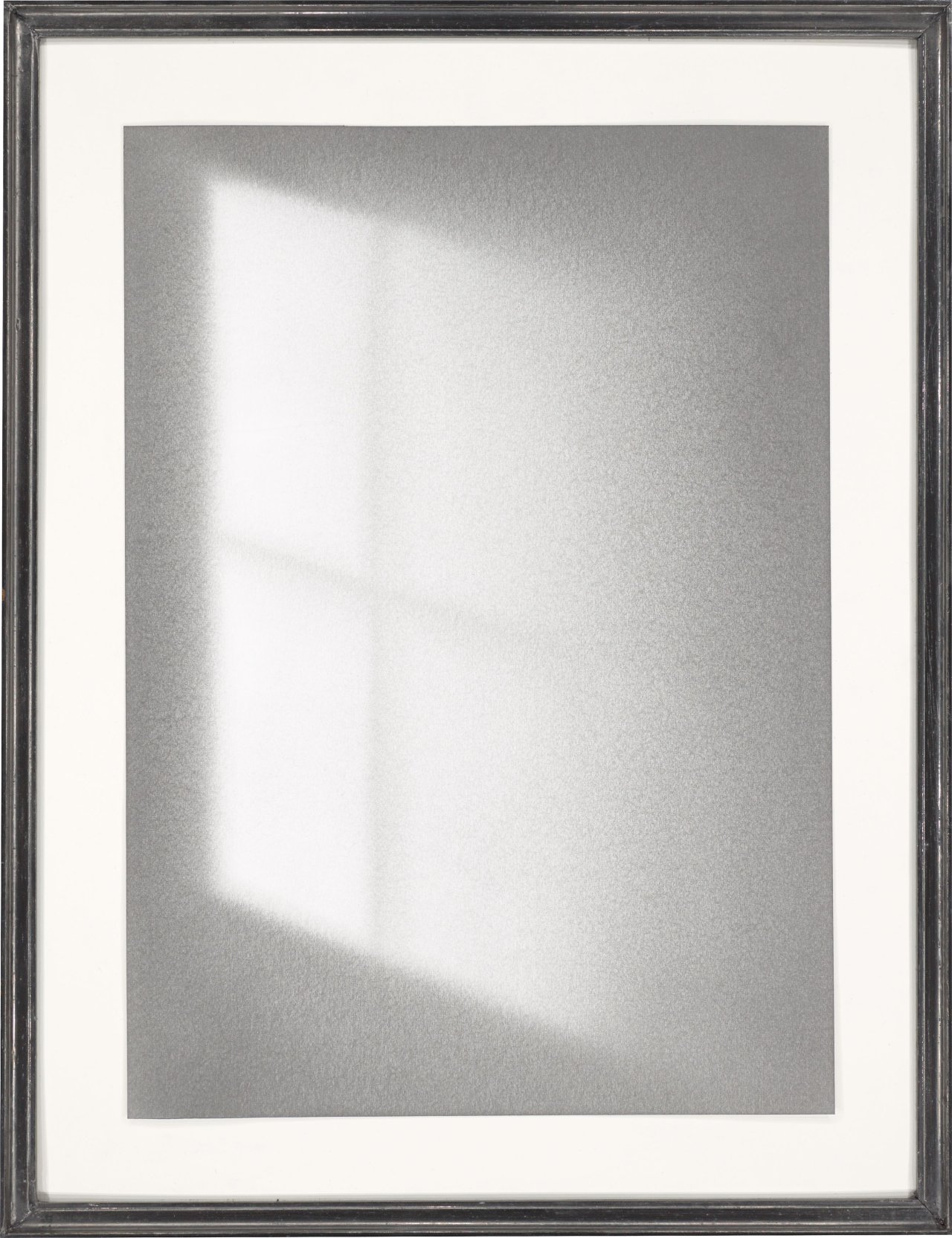 Auf diesem Bild ist das folgende Kunstwerk zu sehen: Simon Schubert. „o. T. (Licht auf Wand)“. 2021.